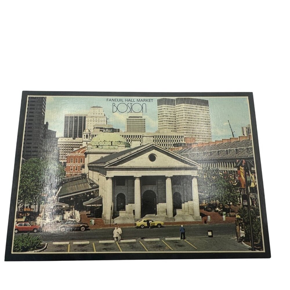 Vintage Postcard Faneuil Hall Marketplace Boston MA Published By Klein Post Card